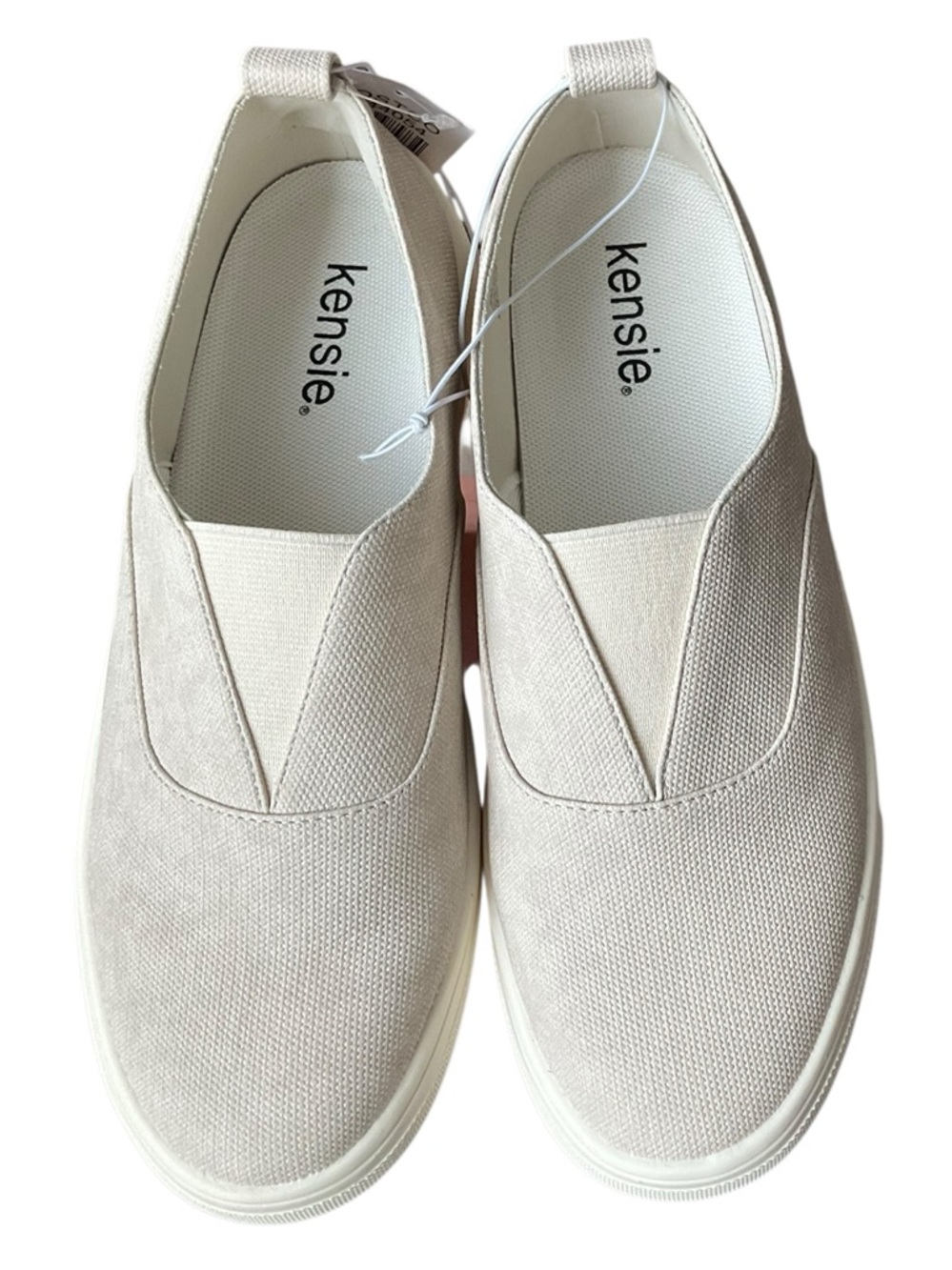kensie Women’s Slip-On Canvas Sneakers Size 8.5 NEW